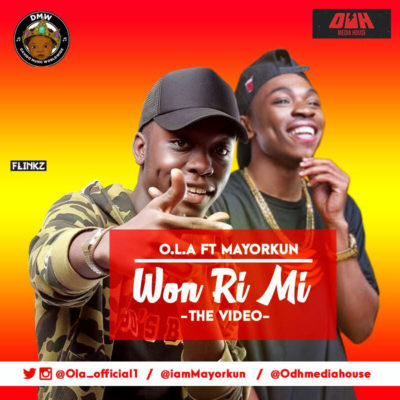 AUDIO & VIDEO O.L.A – “Won Ri Mi” ft. Mayorkun