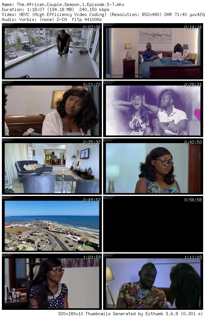 The African Couple Season 1 Episode 5 – 7